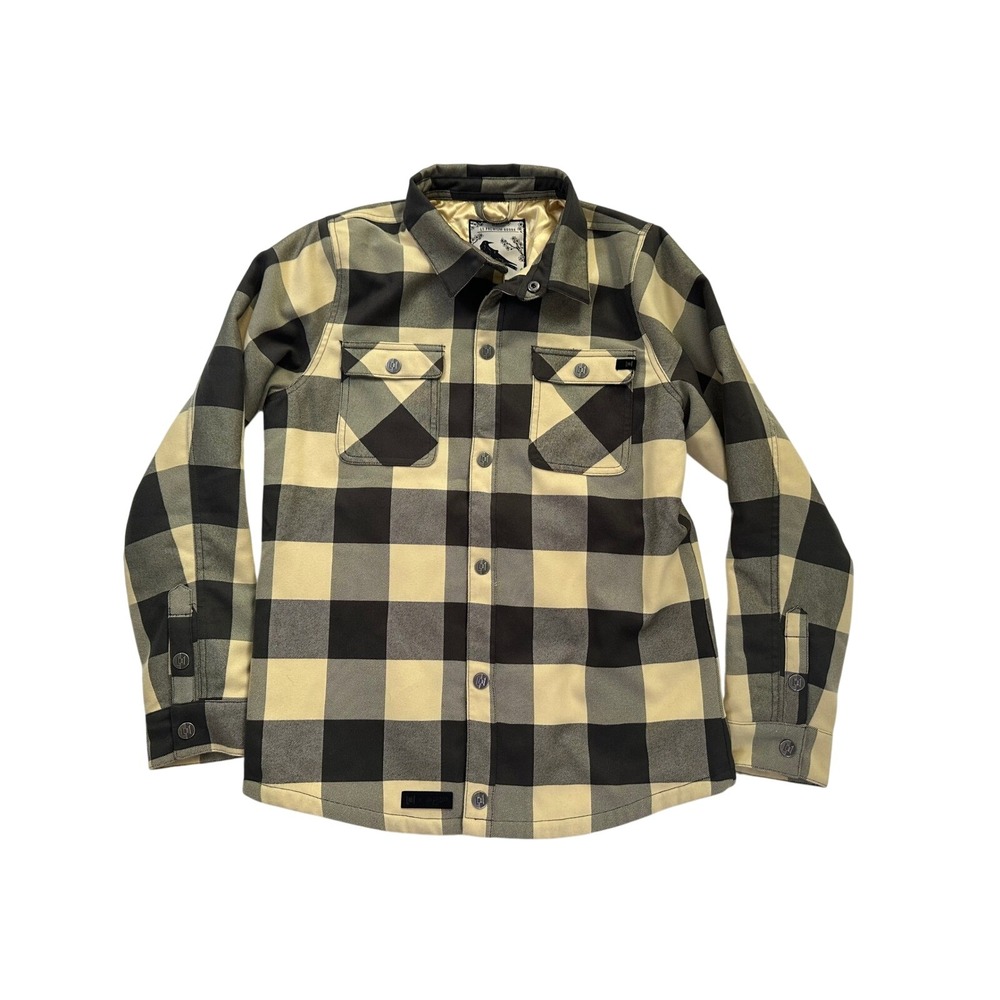 L1 Premium Goods Mens Strangelove Flannel Shirt Jacket size Small
